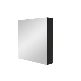 Storke Reflecta armoire de toilette 75 x 75 cm noir mat